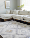 Hauteloom Tyipa TGCSKA1 Cream Machine Made Polypropylene Rug