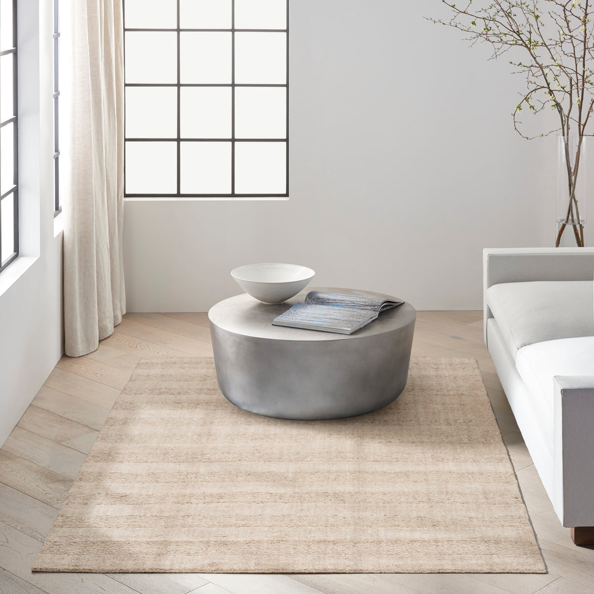 nourison ck043 spun spn01 beige rug