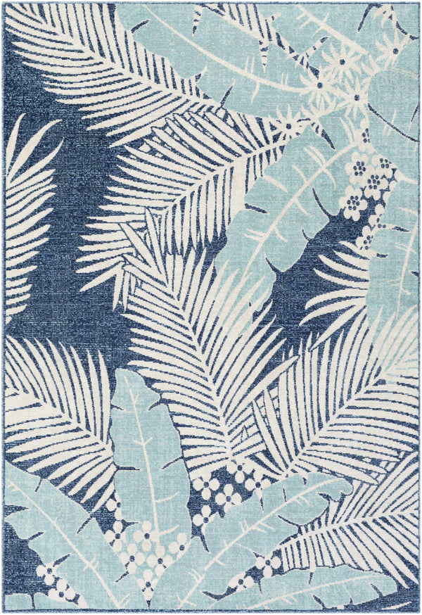 Hauteloom Thebarton THEBA Aqua Machine Made Polypropylene Rug