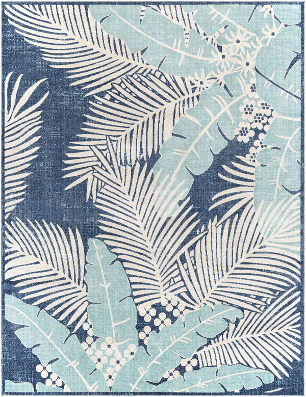 Hauteloom Thebarton THEBA Aqua Machine Made Polypropylene Rug