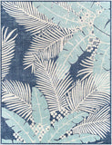 Hauteloom Thebarton THEBA Aqua Machine Made Polypropylene Rug