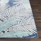 Hauteloom Thebarton THEBA Aqua Machine Made Polypropylene Rug