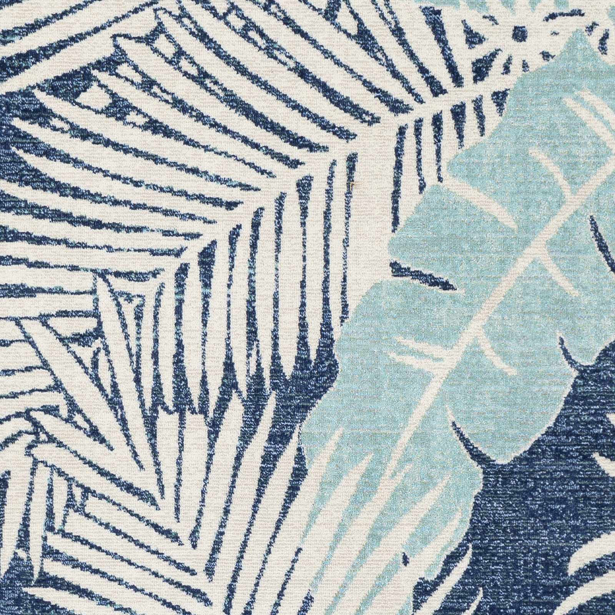 Hauteloom Thebarton THEBA Aqua Machine Made Polypropylene Rug