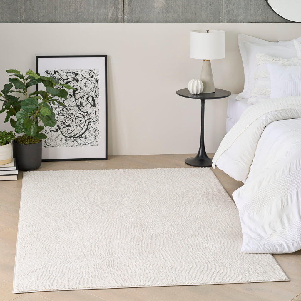 nourison central park west cep01 ivory rug