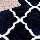 safavieh clearance tahoe shag tho675n navy rug