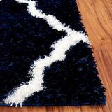 safavieh clearance tahoe shag tho675n navy rug
