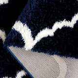 safavieh clearance tahoe shag tho675n navy rug