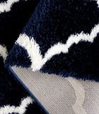 safavieh clearance tahoe shag tho675n navy rug
