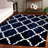 safavieh clearance tahoe shag tho675n navy rug