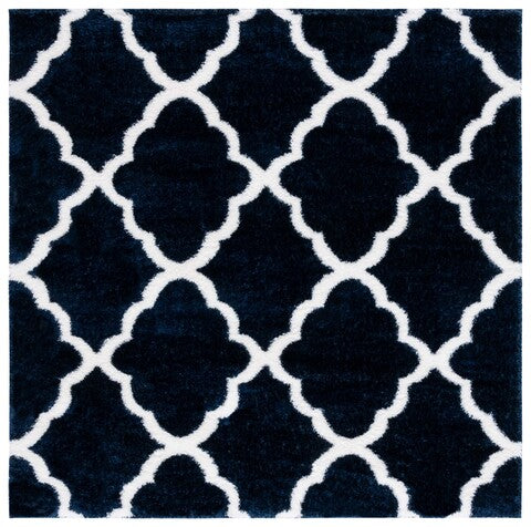 safavieh clearance tahoe shag tho675n navy rug