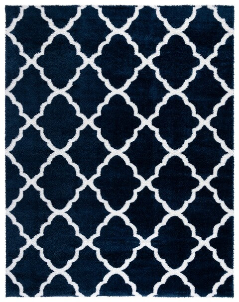safavieh clearance tahoe shag tho675n navy rug