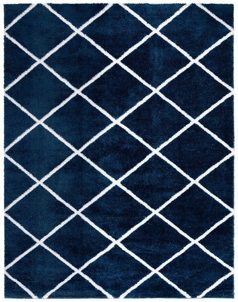 safavieh clearance tahoe shag tho676n navy rug