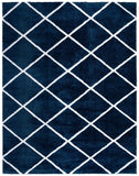 safavieh clearance tahoe shag tho676n navy rug