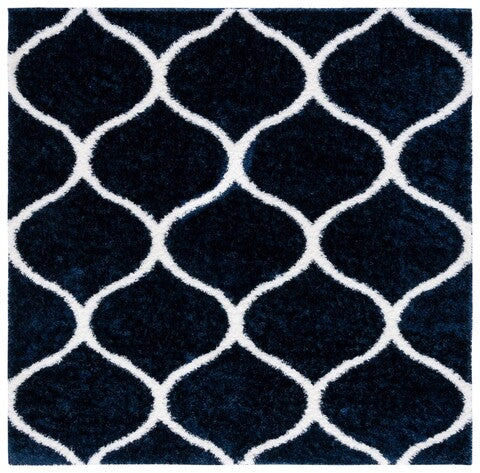 safavieh clearance tahoe shag tho677n navy rug