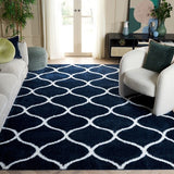 safavieh clearance tahoe shag tho677n navy rug