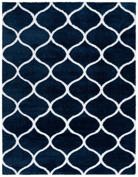 safavieh clearance tahoe shag tho677n navy rug
