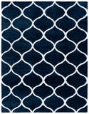 safavieh clearance tahoe shag tho677n navy rug