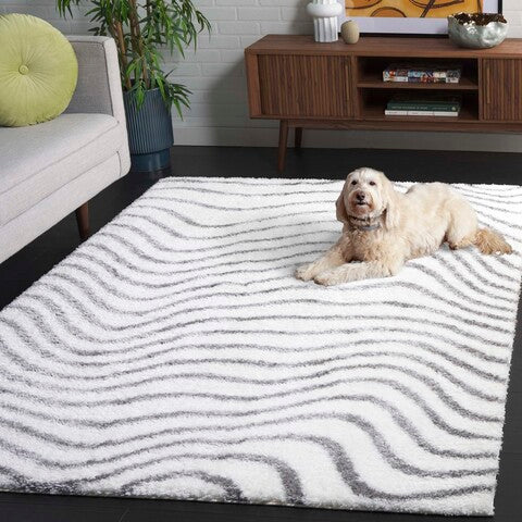 safavieh clearance tahoe shag tho680f ivory rug