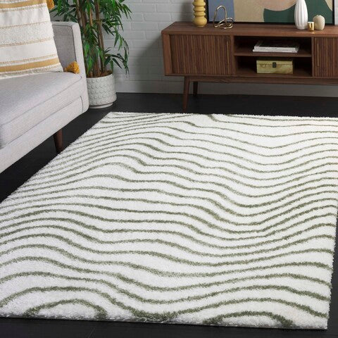 safavieh clearance tahoe shag tho680w ivory rug