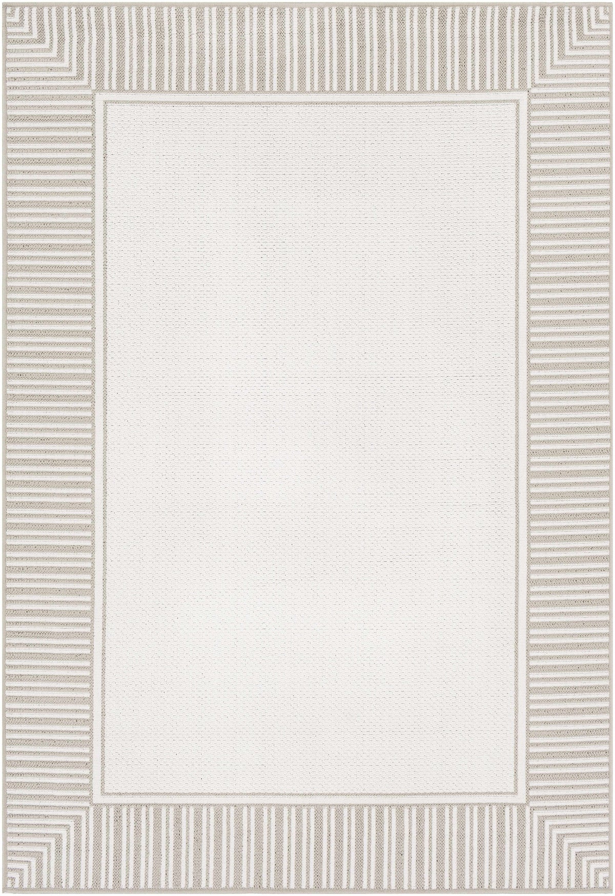 Hauteloom Tickfaw TIC Taupe Machine Made Olefin Rug