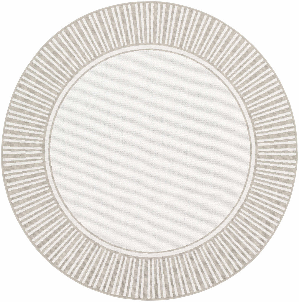 Hauteloom Tickfaw TIC Taupe Machine Made Olefin Rug