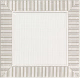 Hauteloom Tickfaw TIC Taupe Machine Made Olefin Rug
