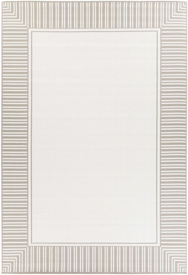 Hauteloom Tickfaw TIC Taupe Machine Made Olefin Rug