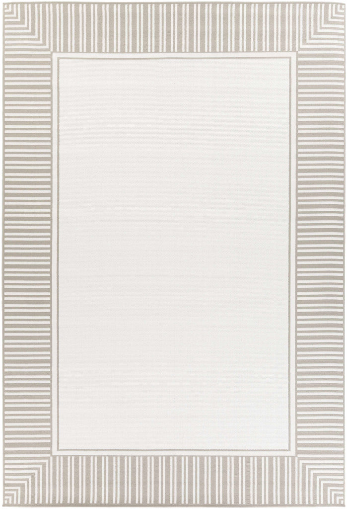 Hauteloom Tickfaw TIC Taupe Machine Made Olefin Rug