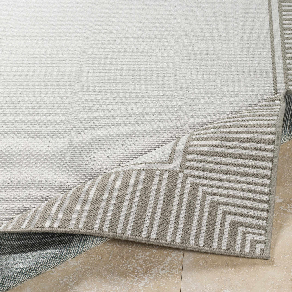 Hauteloom Tickfaw TIC Taupe Machine Made Olefin Rug