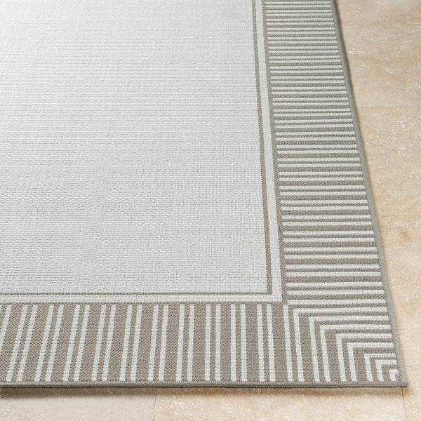 Hauteloom Tickfaw TIC Taupe Machine Made Olefin Rug