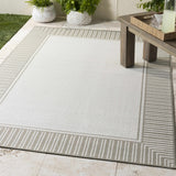 Hauteloom Tickfaw TIC Taupe Machine Made Olefin Rug