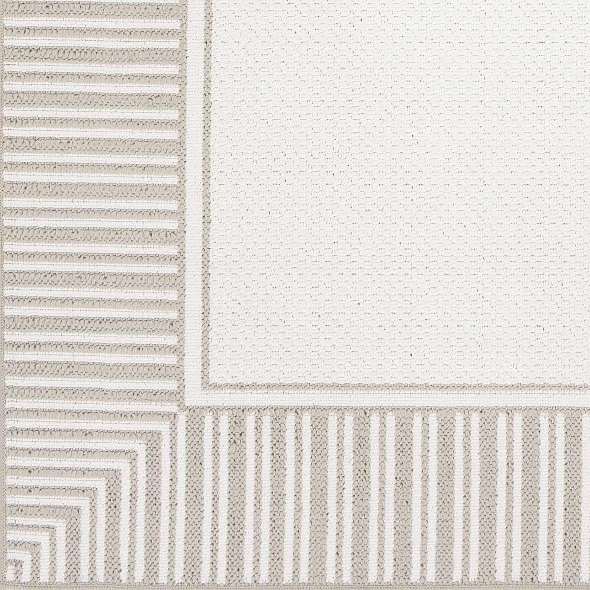 Hauteloom Tickfaw TIC Taupe Machine Made Olefin Rug