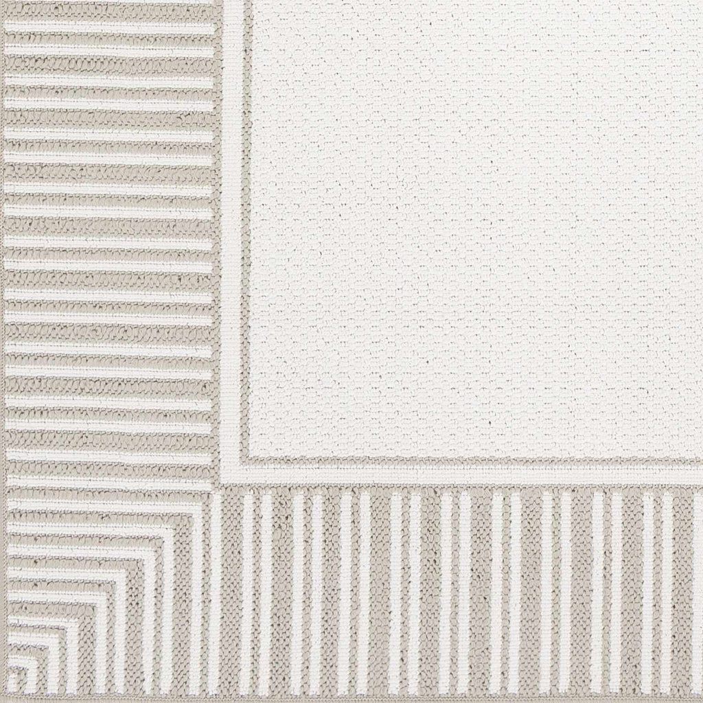 Hauteloom Tickfaw TIC Taupe Machine Made Olefin Rug