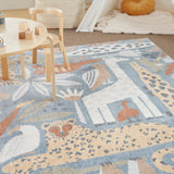 nourison astra machine washable asw01 multicolor rug