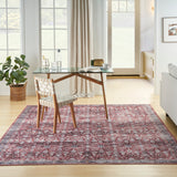 nourison grand washables grw06 brick ivory rug