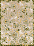 nourison aloha alh17 ivory green rug