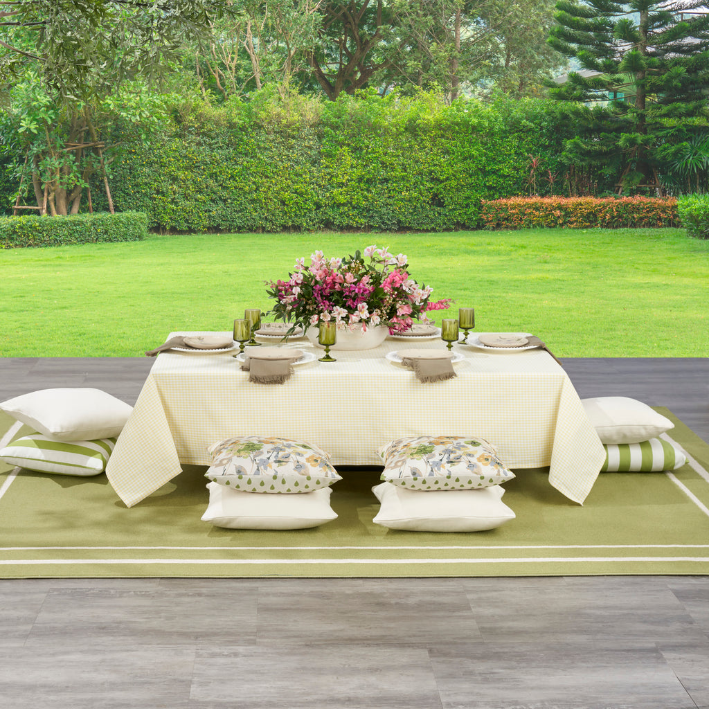 nourison nourison essentials nre02 green ivory rug