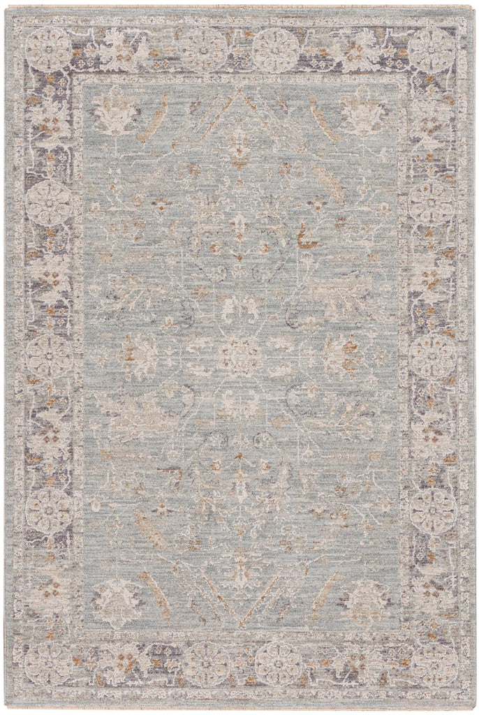 nourison infinite ift01 blue ivory rug