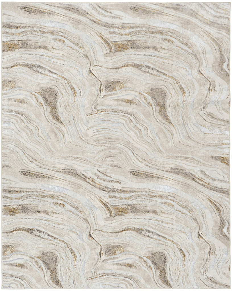 nourison glitz glz22 grey gold rug
