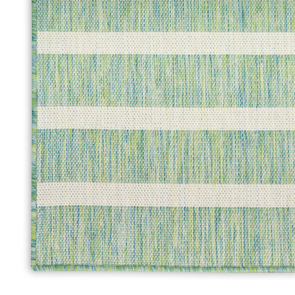 nourison positano pos03 blue green ivory rug