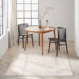 nourison ck024 irradiant irr04 silver grey rug