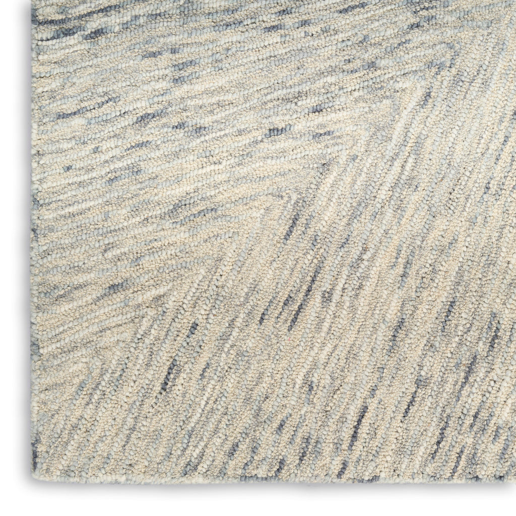 nourison pure angles ang01 grey rug