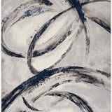 nourison brushstrokes bsk02 grey navy rug