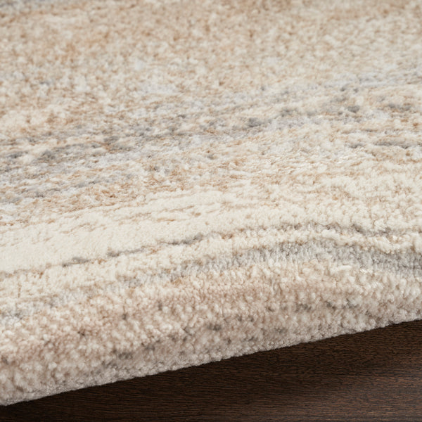 nourison brushstrokes bsk03 cream grey rug