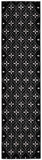 nourison nourison essentials nre04 black ivory rug