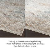 nourison glitz glz11 grey multicolor rug