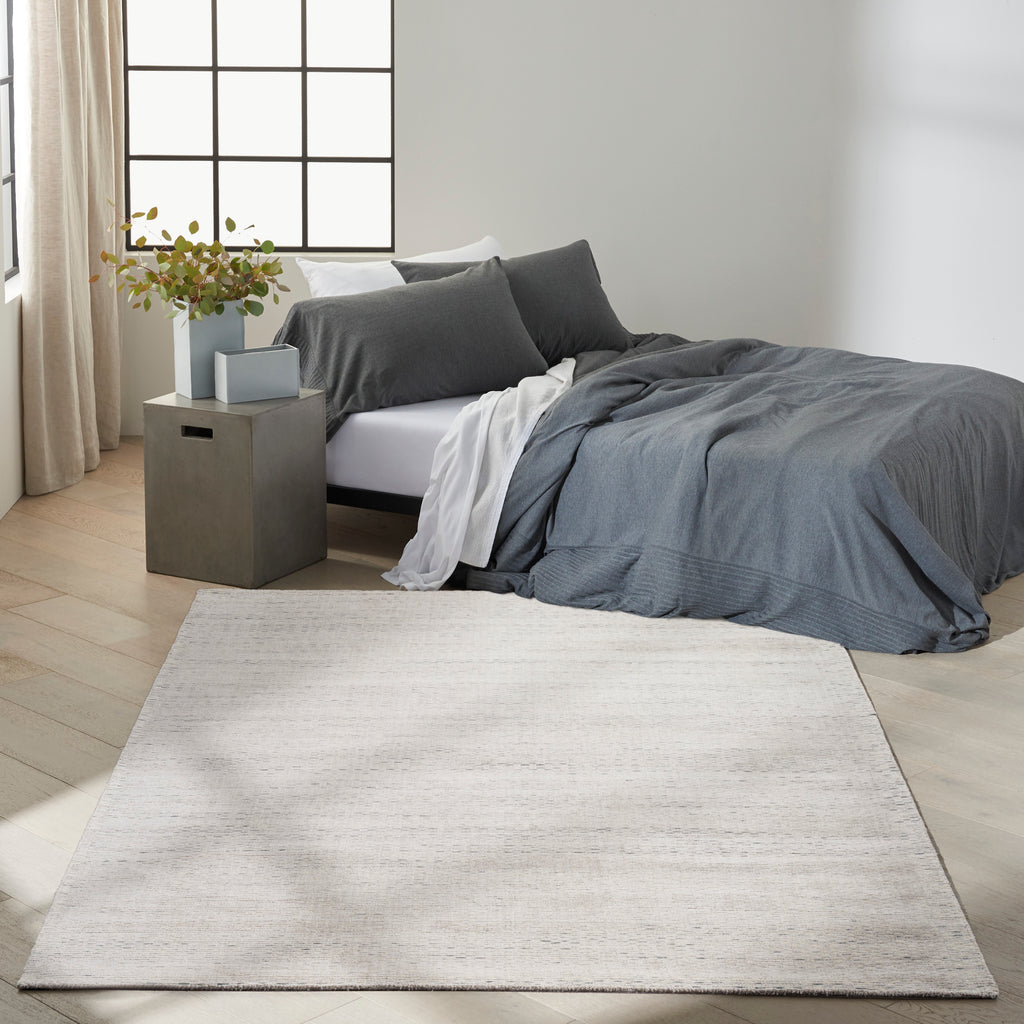 nourison valley vll01 silver rug