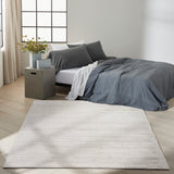 nourison valley vll01 silver rug