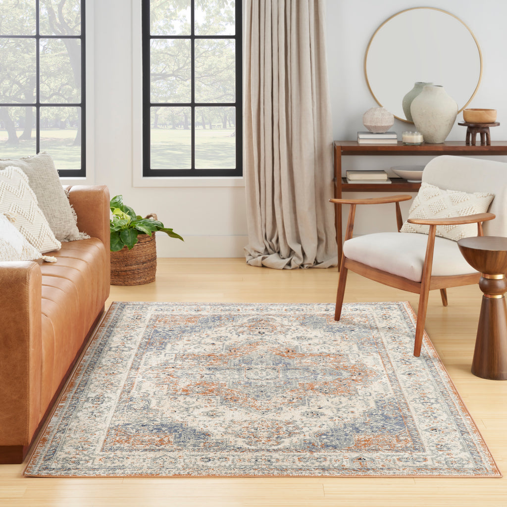 nourison nourison essentials persian nre07 beige blue rug