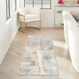 nourison iliana ili04 grey rug